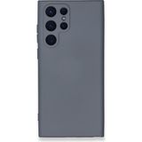 Nettech Samsung Galaxy S22 Ultra Uyumlu Nano Arka Koruma Kılıf - Gri