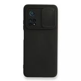 Nettech Xiaomi Mi 10T Uyumlu Kızaklı Kamera Korumalı Arka Koruma Kılıf Nt-87176
