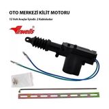 Nettedarikcisi Merkezi Kapı Kilit Motoru 2 Kablolu 12V