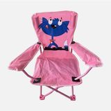 Nettekacmaz Katlanır Çocuk Kamp Sandalyesi Koltuğu Kedi Desenli - 6456 Ecorce Tube Marron - Polyester