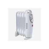 Nettekaçmaz Mini 600 W 5 Dilim Elektrikli Termostatlı Radyatör Beyaz