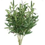 Netten Evime 4lü Set Yapay Zeytin Dalı Uzun Dallı 90cm 6 Meyveli