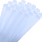 Netten Evime Sıcak Silikon Çubuğu 1 KG 11MM-30CM Mum Silikon Kalın Uç Şeffaf