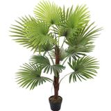 Netten Evime Yapay Ağaç Palmiye Ağacı 155cm Fanpalm Ağacı 12 Yaprak