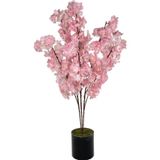 Netten Evime Yapay Ağaç Pembe Bahardalı Ağacı 80 cm Ağacı Japon Kiraz Çiçeği Saksılı