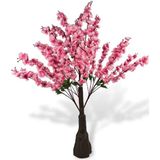 Netten Evime Yapay Ağaç Pembe Japon Kiraz Çiçeği Hazır Gövdeli Bahardalı Ağacı 100cm Sakura Çiçeği