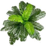 Netten Evime Yapay Çiçek Cycas Aşk Merdiveni Eğrelti Otu Sıkas Bitkisi 24 Yaprak 45*60 cm Yapay Bitki