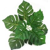 Netten Evime Yapay Çiçek Demet Monstera 35cm 9 Dal Yapay Bitki