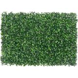 Netten Evime Yapay Çiçek Duvar Kaplama Panel Şimşir Tabaka 40x60 cm Yeşil Dik Duvar Uygulama