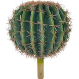 Netten Evime Yapay Çiçek Echinocactus Grusonii Altın Fıçı Kaktüs 25*25cm Cactüs sk4010