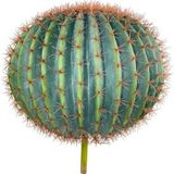 Netten Evime Yapay Çiçek Echinocactus Grusonii Altın Fıçı Kaktüs 60*60cm Cactüs sk4012