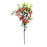 Netten Evime Yapay Çiçek Nar Kokina Dalı 38cm Red Berry