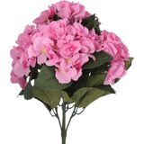 Netten Evime Yapay Çiçek Ortanca Çiçeği Demeti 43 cm Pembe