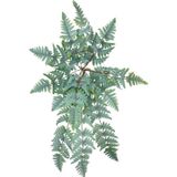 Netten Evime Yapay Çiçek Pastel Cycas Aşk Merdiveni 80cm Eğrelti Otu Sıkas Bitkisi 12 Yaprak 40*80cm Yapay Bitki