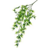 Netten Evime Yapay Çiçek Sarkan Bambu 60cm 5Dallı ty123 Yapay Sarmaşık Yeşil