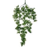 Netten Evime Yapay Çiçek Sarkan Çiçek Yeşil Fare Kulağı Şimşir Yapay Sarmaşık 60*30cm UV Katkılı Güneşe Dayanıklı
