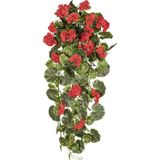 Netten Evime Yapay Çiçek Sarkan Sardunya 80cm 1. Kalite Kırmızı