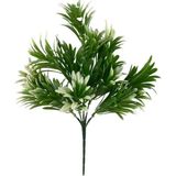 Netten Evime Yapay Çiçek Yeşil Beyaz Renk Podocarpus Demeti 7dal 48 Çiçek Garnitür Aradal Dekoratif Yapay Bitki