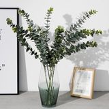 Netten Evime Yapay Çiçek Yeşil Okaliptus 3Dallı Uzun Dal 76cm Eucalyptus