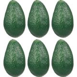 Netten Evime Yapay Meyve Avokado Fake Fruit 6 Lı Paket