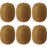Netten Evime Yapay Meyve Kivi Fake Fruit 6 Lı Paket