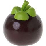 Netten Evime Yapay Meyve Mangosteen Tropik Meyve 8*7 cm 1adet