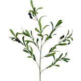 Netten Evime Yapay Zeytin Dalı Uzun Dallı 90cm 4 Meyveli