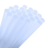 Nettenevime Sıcak Silikon Çubuğu 1 kg 11 mm-30 cm Mum Silikon Kalın Uç Şeffaf