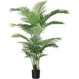nettenevime Yapay Ağaç Areka Ağacı Palmiye Ağacı Salon Bitkisi 195cm 21Yaprak