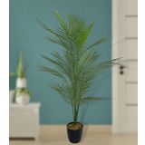 nettenevime Yapay Ağaç Areka Ağacı Palmiye Ağacı Salon Bitkisi Yapay Areka 130 cm 20 Yaprak