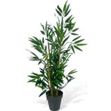 Nettenevime Yapay Ağaç Bambu Ağacı 3 Gövdeli 90x40cm Siyah Saksılı