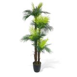 nettenevime Yapay Ağaç Palmiye 36yaprak 4Katlı 160cm Salon Çiçeği Yapay Çiçek