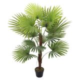 nettenevime Yapay Ağaç Palmiye Ağacı 155cm Fanpalm Ağacı 12 Yaprak