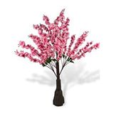nettenevime Yapay Ağaç Pembe Japon Kiraz Çiçeği Hazır Gövdeli Bahardalı Ağacı 100cm Sakura Çiçeği
