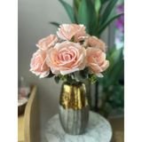 Nettenevime Yapay Çiçek 7li Gül Demeti 40 * 30cm 1.Kalite Büyükboy YAVRUAĞZI