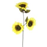 Nettenevime Yapay Çiçek Ay Çiçeği 3 Kafa Uzun 60Cm