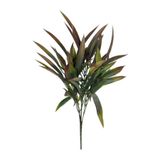 Nettenevime Yapay Çiçek Bambu Grass Kahverengi 40cm Demet Garnitür Aradal Dekoratif Yapay Bitki