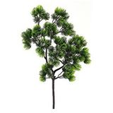 Nettenevime Yapay Çiçek Bonzai Dalı Çam İğneli Bonsai Yaprakları Dekoratif Yapay Bitki Renksiz
