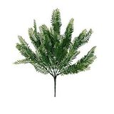 Nettenevime Yapay Çiçek Canlı Yeşil Fern Demet Garnitür Aradal Dekoratif Yapay Bitki Renksiz