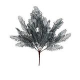 Nettenevime Yapay Çiçek Gümüş Fern Demet Garnitür Aradal Dekoratif Yapay Bitki Renksiz