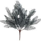 nettenevime Yapay Çiçek Gümüş Fern Demet Garnitür Aradal Dekoratif Yapay Bitki