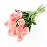 Nettenevime Yapay Çiçek Islak Lale Gerçeksi Doku 10lu PEMBE