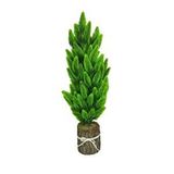 Nettenevime Yapay Çiçek Kütük Saksıda Çam Ağacı 50cm Yeşil