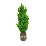 Nettenevime Yapay Çiçek Kütük Saksıda Çam Ağacı 50cm