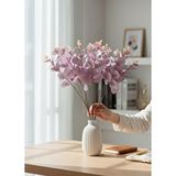 Nettenevime Yapay Çiçek Lila Okaliptus Aradal Arajman Çiçeği Eucalyptus Mor