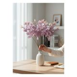 Nettenevime Yapay Çiçek Lila Okaliptus Aradal Arajman Çiçeği Eucalyptus