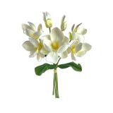 nettenevime Yapay Çiçek Manolya Letex Eva Magnolia 33cm Beyaz Krem