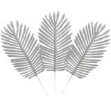 Nettenevime Yapay Çiçek Monstera Yaprağı Altın Gold Renk 3 ADET Yapay Yaprak