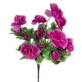 nettenevime Yapay Çiçek Mor Açelya Demeti 7 Dallı 33*20cm