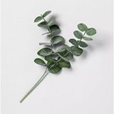 Nettenevime Yapay Çiçek Okaliptus Tek Dal 25cm Yeşil Aradal Garnitür Eucalyptus Renksiz